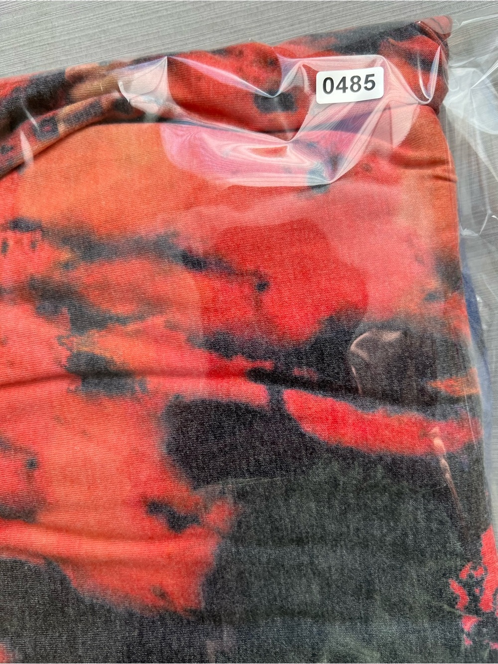 Women’s XL Tie Dye Sleeveless Midi Maxi Dress Gray Rainbow Casual Boho - Picture 8 of 8